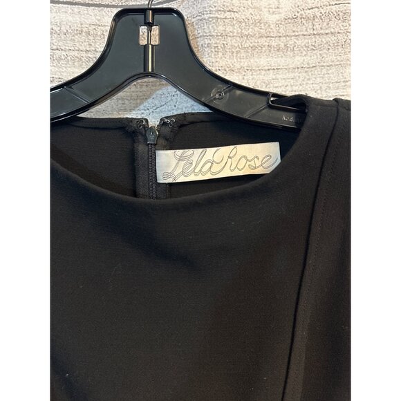 Lela Rose Sleeveless Boat-Neck Sheath Dress Size 0 - Picture 2 of 4